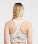 Бюстгальтер Guess Active спортивный с узором, серый - фото 4