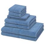 Набор полотенцев MÖVE, 50x100 см, синий - фото