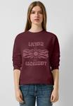 Толстовка QS Sweatshirt, Bordeaux/Dark Red - фото