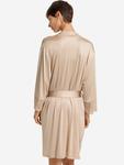 Короткий халат Hanro  Lilith Kimono, бежевый - фото 4