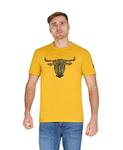 Футболка YFC Word Bull Head Raging Bull, Yellow - фото