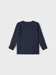 Блуза стандартного кроя Name It, синий - фото 4