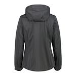 Женская куртка CMP Softshell с капюшоном и застежкой-молнией 35A1516 - фото 2