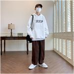 Унисекс свитшот Jeep, Burgundy-Fleece-Lined - фото 12