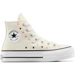 Кеды Converse Chuck Taylor All Star Lift Platform, бежевые, унисекс - фото