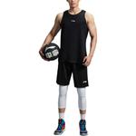 Майка унисекс черный/серебристый Lining, черный - фото 2