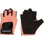 Тренировочные перчатки Women's Lululemon, коралловый/черный - фото