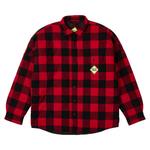 Утепленная рубашка Palace Hardware, красная - фото