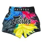 Шорты Fairtex Muay Thai Shorts - BS1938 Black Acid Jazz, черный - фото