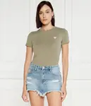 Футболка Slim fit Guess Jeans, зеленый - фото 3