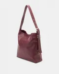Сумка хобо с пряжкой Easy Wear, бордовый - фото 2