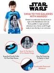 Мандалорский комплект для плавания Star Wars, синий - фото 3
