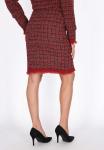Faina Юбка в бордовом цвете - фото 3