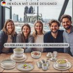 Sänger Сервиз RIO ЖЕМЧУЖНО-СЕРЫЙ - 24 предмета из керамики - фото 6