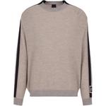 Свитер мужской серый AE FW24 ARMANI EXCHANGE - фото