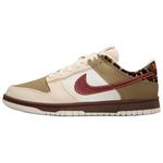 Nike Женские кроссовки Dunk Low топ Beige Red - фото