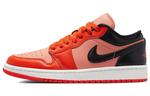 Jordan 1 Low Orange Black (женские) - фото