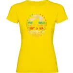 Футболка с коротким рукавом Kruskis Yeti, желтый - фото