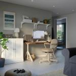 Рабочий стол IDÅSEN IKEA, 160x80 см, коричневый/бежевый - фото 4