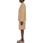 Плиссированные шорты Givenchy, tan - фото 5