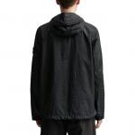 Куртка мужская Stone Island Compass-badge Coated, черный - фото 4