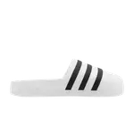 Шлепанцы adiFOM Adilette Slide 'White Black', белый - фото