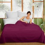 Простыня Erwin Müller 165789, 240x1x280 см цвет weinrot - фото 3