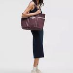 Lululemon Хлопковая сумка-шоппер, Plum Red - фото 5