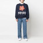 Толстовка мужская Kenzo Paris, синий - фото 3