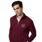 Толстовка Hackett Heritage half zip, красный - фото 9