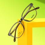 MUZU Очки нестандартной формы унисекс, Versatile Black-C10 Frame Only - фото 8