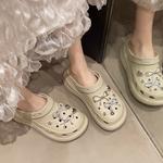 PARK DANCE Клоги женские хаки, цвет Khaki - фото 3