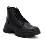 Женские массивные ботинки на шнуровке London Rag Roxane, черный - фото