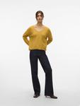 VERO MODA Свитер 'VMBesti' в цвете Lemon - фото 4