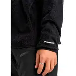 Флис Quiksilver Warm Up hoodie, черный - фото 4