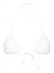 Бикини-топ с треугольными чашками MC2 SAINT BARTH, белый - фото
