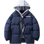 Пуховик Unisex NOME, темно-серый (красная клетка) - фото 10