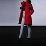 Пуховик Women's Moose Knuckles, темно-красный - фото 5