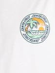 Футболка Santa Cruz Paradise Break T-Shirt, white - фото 6