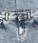 Прямые джинсы со средней посадкой Versace Kids, синий - фото 3