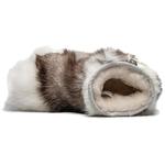 Зимние ботинки женские серо-белый Au&Mu - фото 5