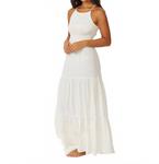 Тканое миди-платье Pacific Dreams в кремовом цвете Rip Curl - фото 3