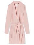 Schiesser Розовый банный халат - фото 4