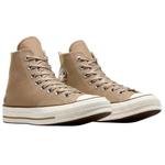 Высокие кеды из холста 1970-х Unisex Brown Converse - фото 3