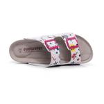 Шлепанцы унисекс Golofi, цвет 101 white leopard print - фото 35