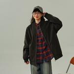 Куртка унисекс TITH, Синяя случайная футболка - фото 4