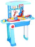 Стол доктора, синий - фото