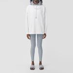 Толстовка женская белая Burberry - фото 2