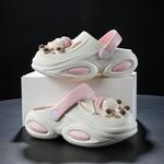 Детские сабо Kids Marcolor, бежевый/хаки - фото 4