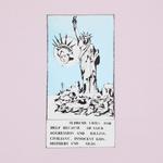 Футболка Supreme Liberty Tee, цвет Light Pink - фото 2